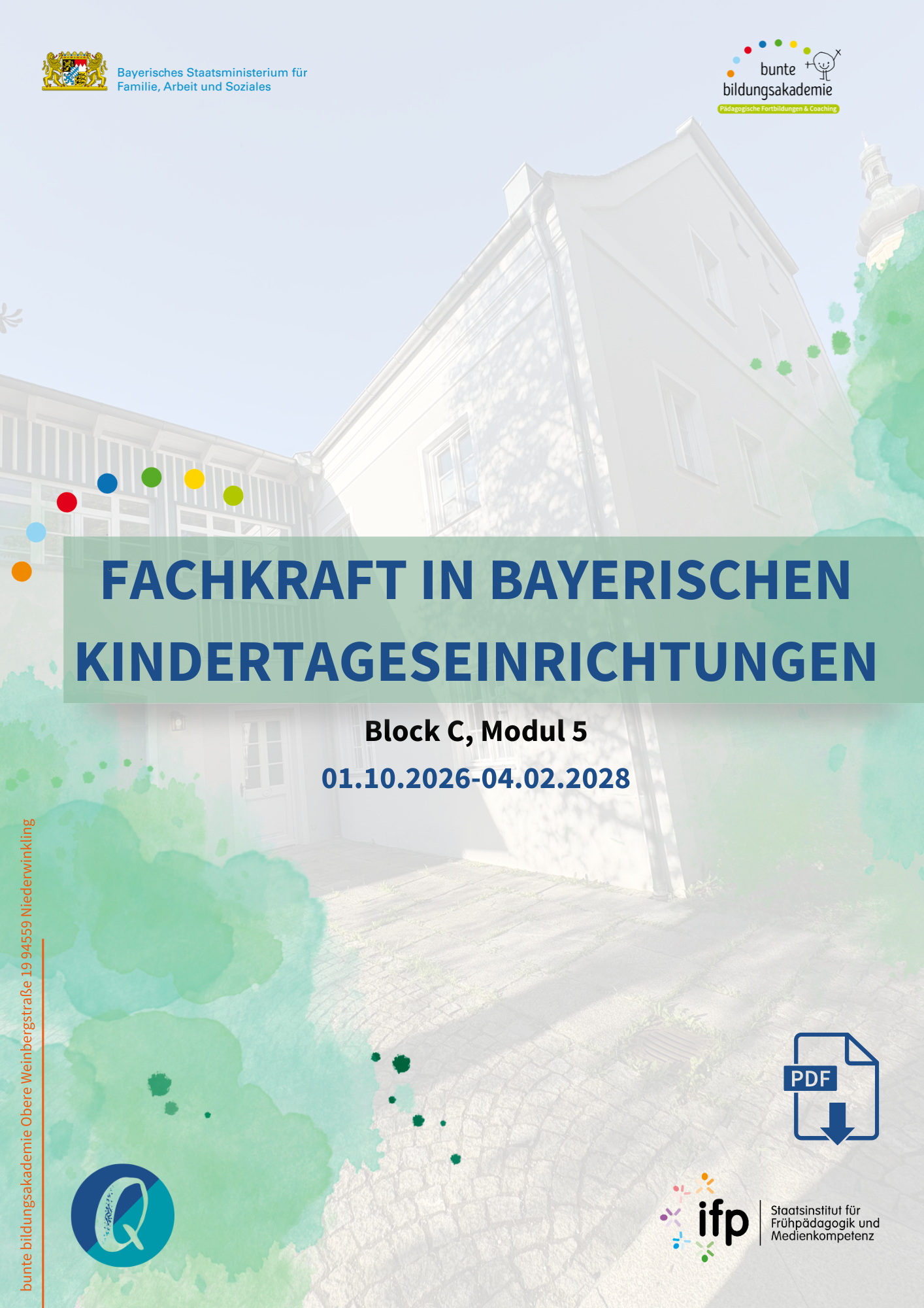 FACHKRAFT IN BAYERISCHEN KINDERTAGESEINRICHTUNGEN Block C, Modul 5