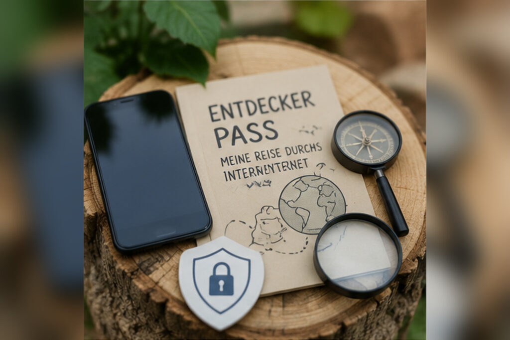 Internet-Entdeckerpass im Hort Das erste Smartphone zum Thema machen