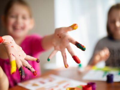 Kunst für Kinder unter 3